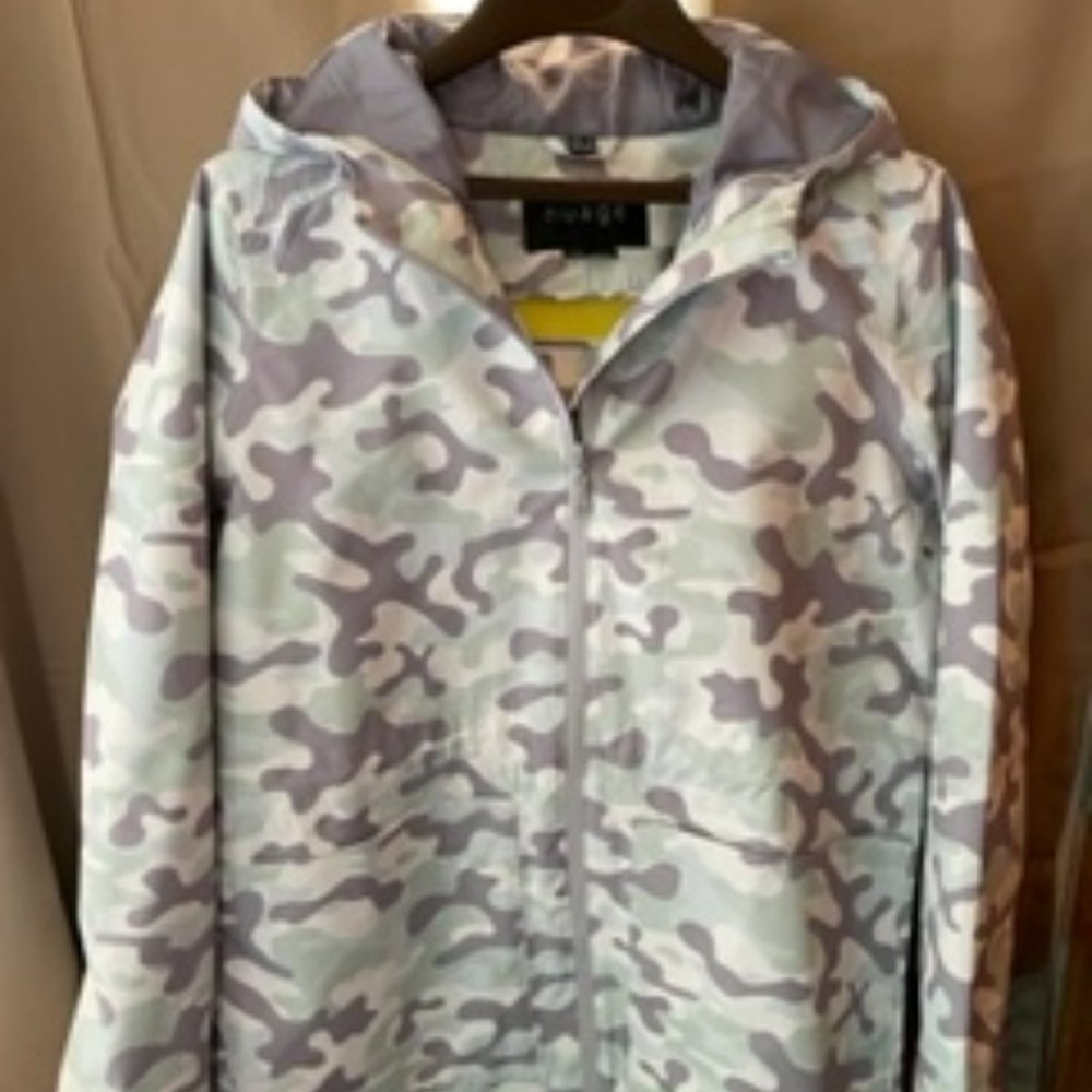 Nuage Camo Raincoat Medium New with Tags